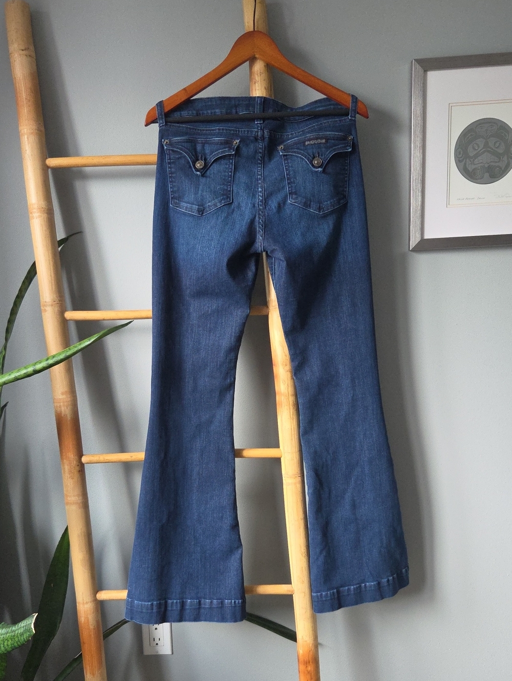 Hudson Jeans FERRIS Barefoot Flap Flare Jeans